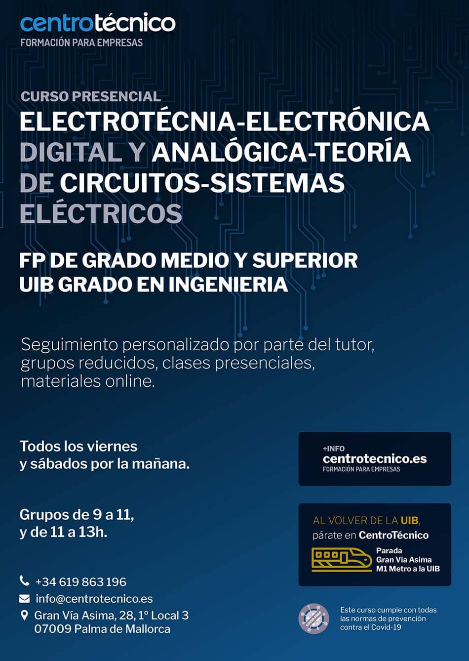 Electrotécnica digital y analógica, Teoría de circuitos, sistemas eléctricos