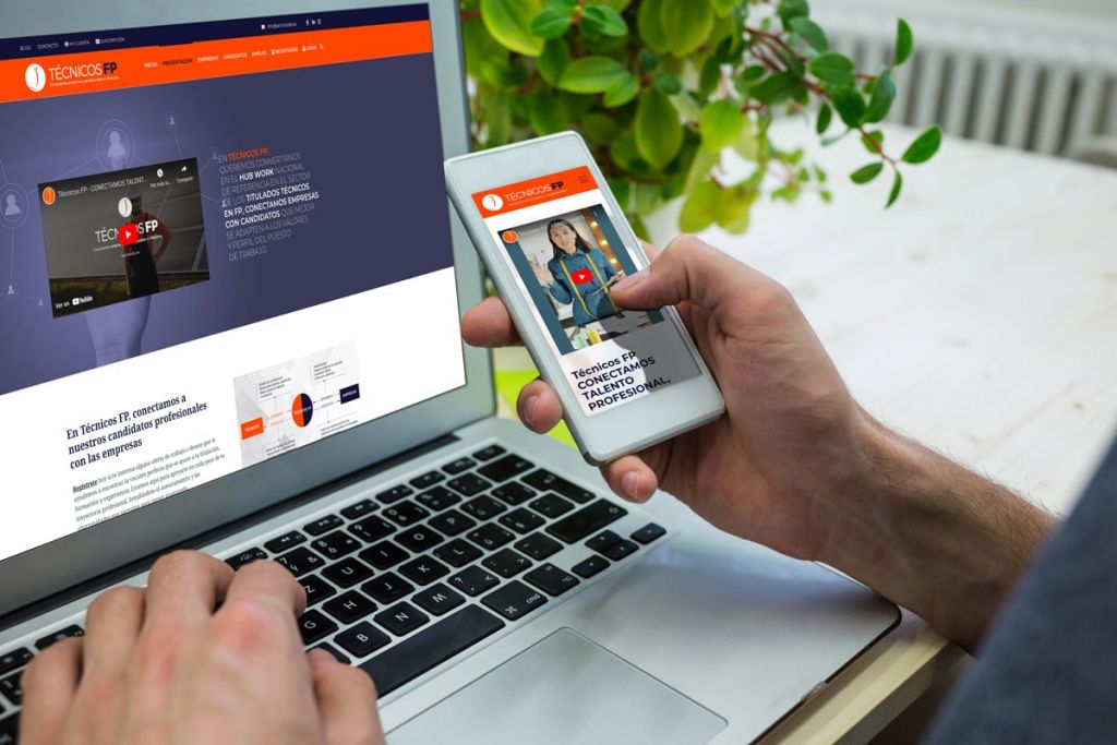 tecnicosfp.es - Web design ampliaestudio.com
